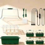 Complete 35 Seed Variety Pack & Plant Starter Kit for Home Garden