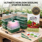 Complete 35 Seed Variety Pack & Plant Starter Kit for Home Garden