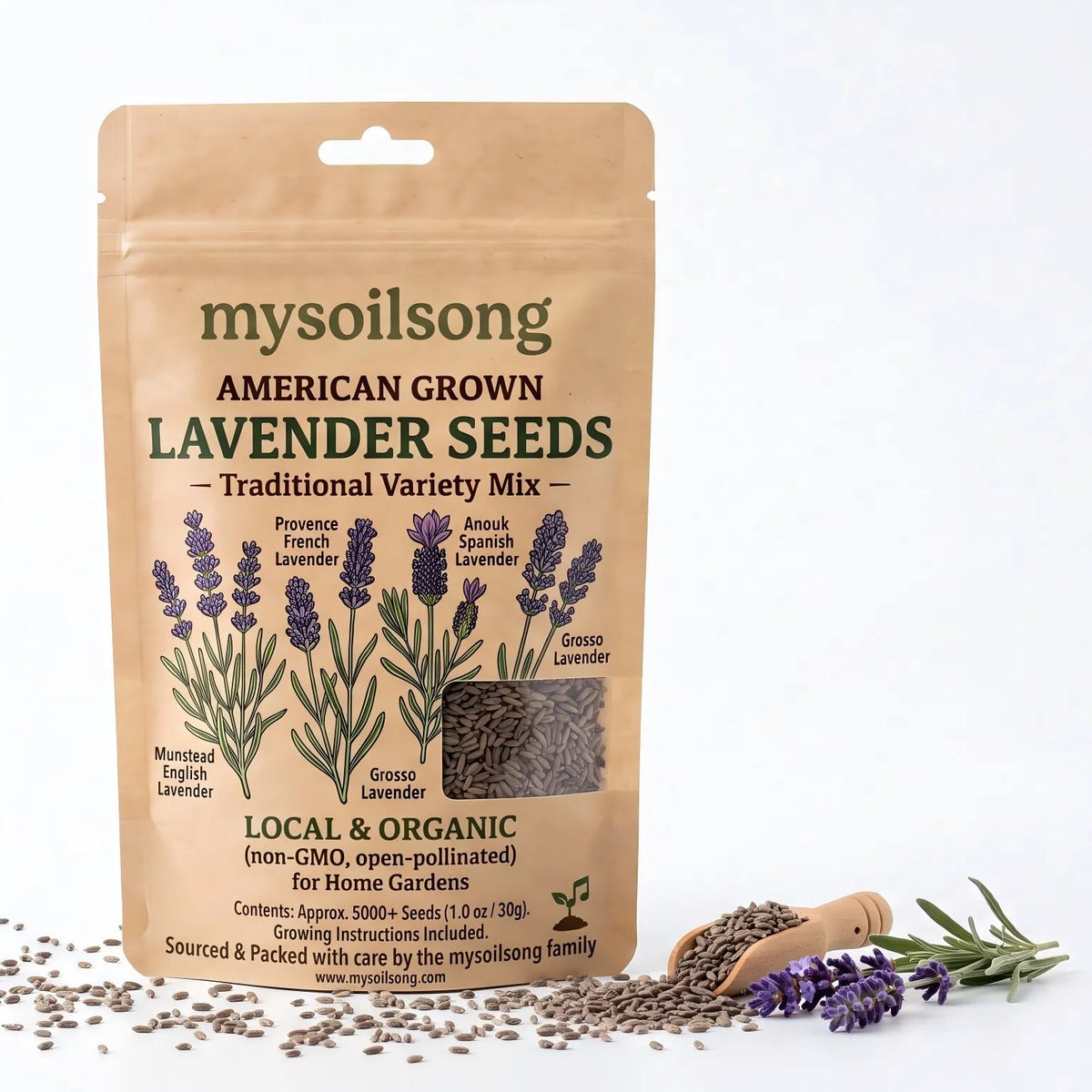 Lavender Seeds - 5000 Seeds - mysoilsong