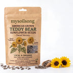 Teddy Bear Sunflower Seeds - 200 Seeds - mysoilsong