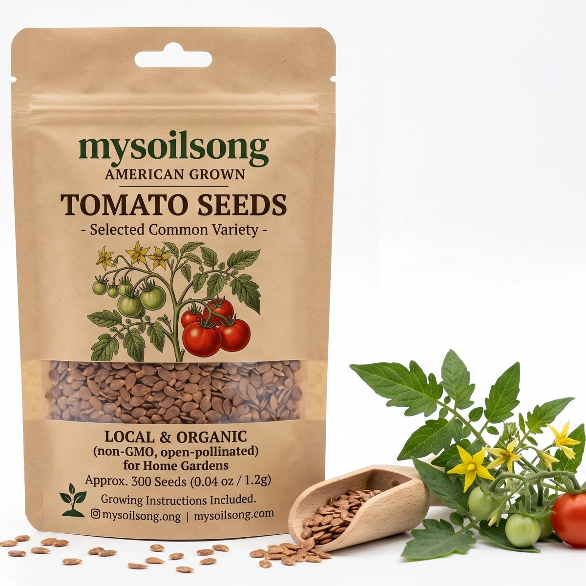 Tomato Seeds - 300 Seeds - mysoilsong